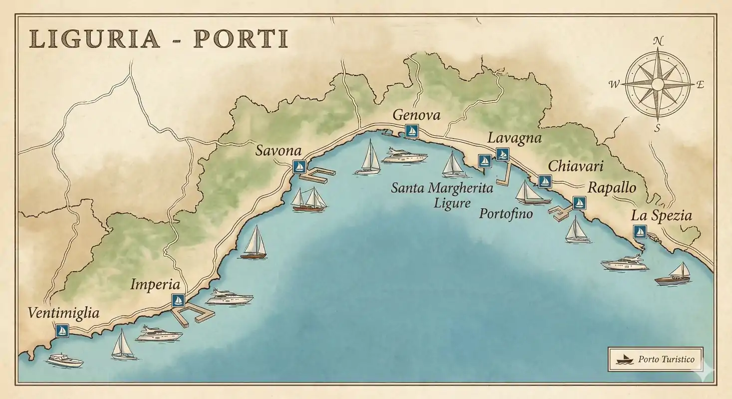 Porti in Liguria