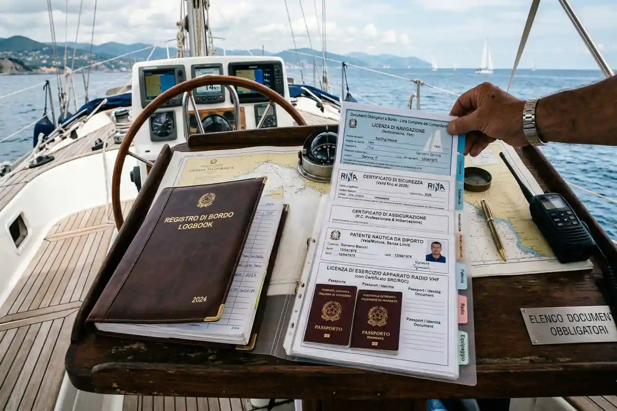 Documenti Obbligatori a Bordo in barca
