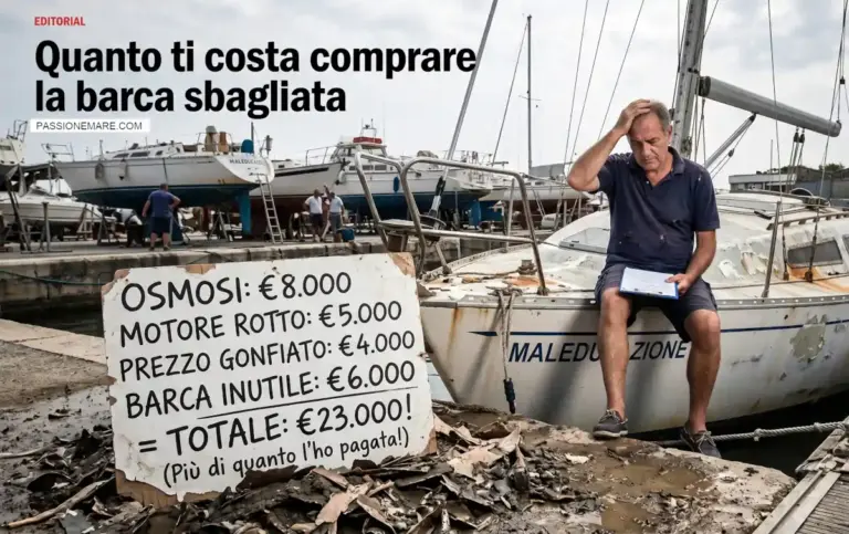 Quanto ti costa comprare la barca sbagliata