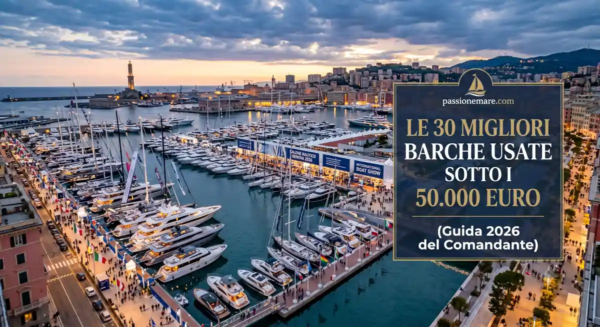 Le 30 migliori barche usate sotto i 50.000 €
